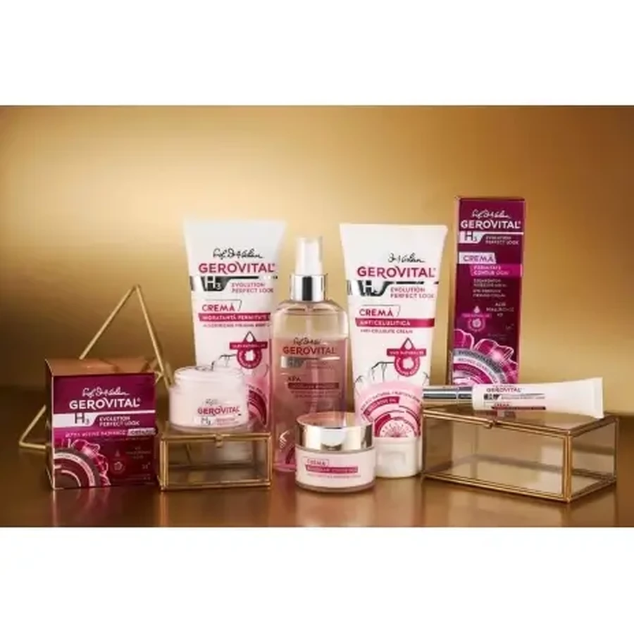 Crema anticelulitica Gerovital H3 Evolution Perfect Look, 200 ml, Farmec