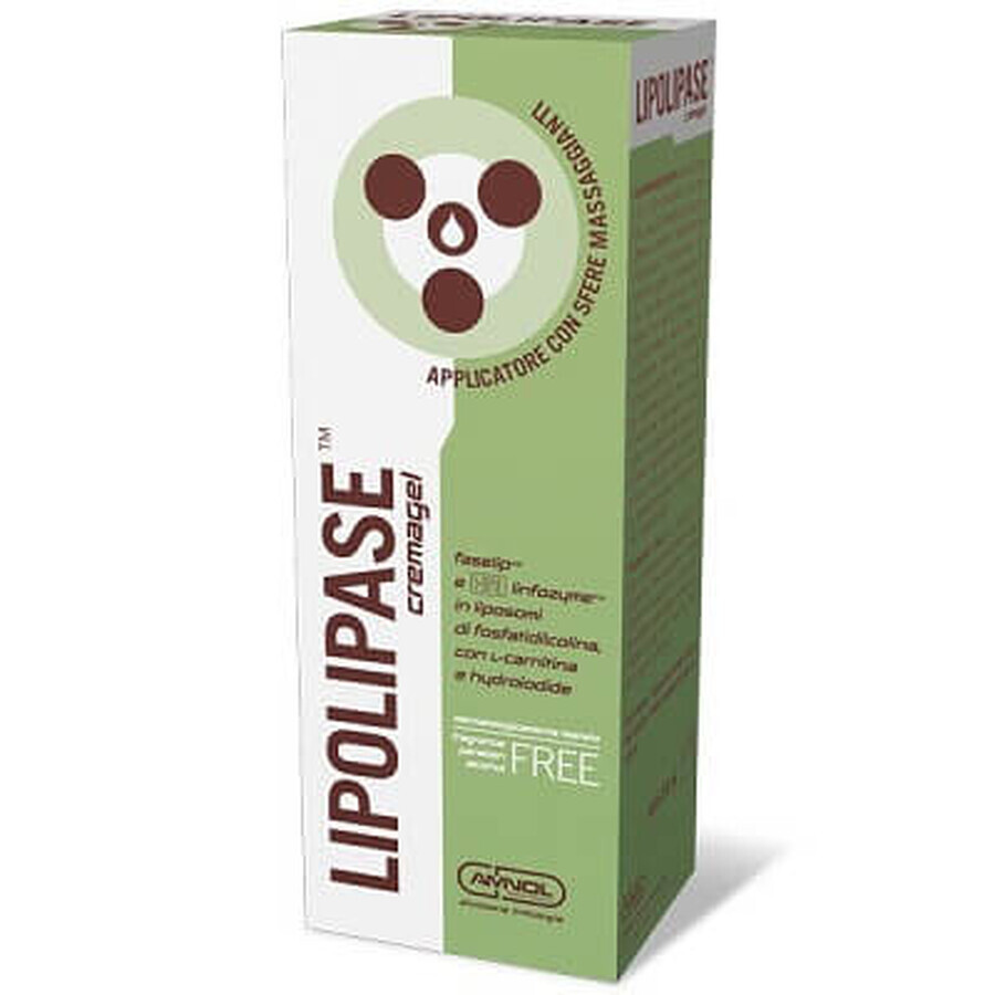 Cremă anticelulitică Lipolipase, 150 ml, Amnol