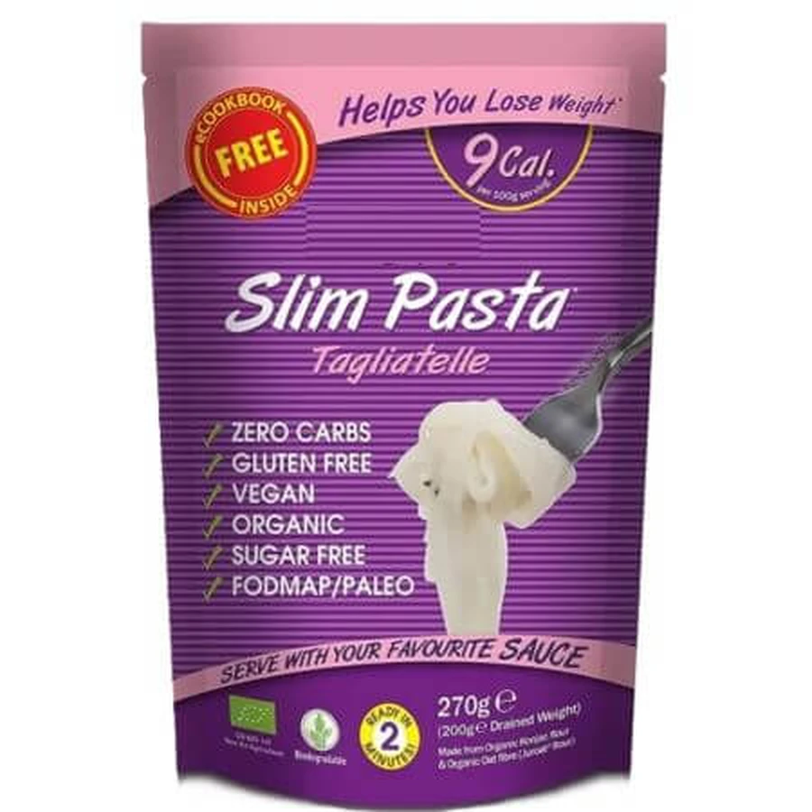 Tagliatelle van konjac bloem, 270 g, Slim Pasta