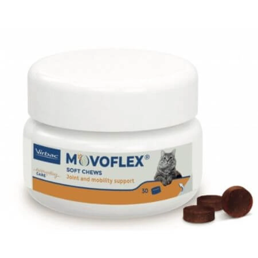 Movoflex soft chews cat, 30 chewable tablets, Virbac