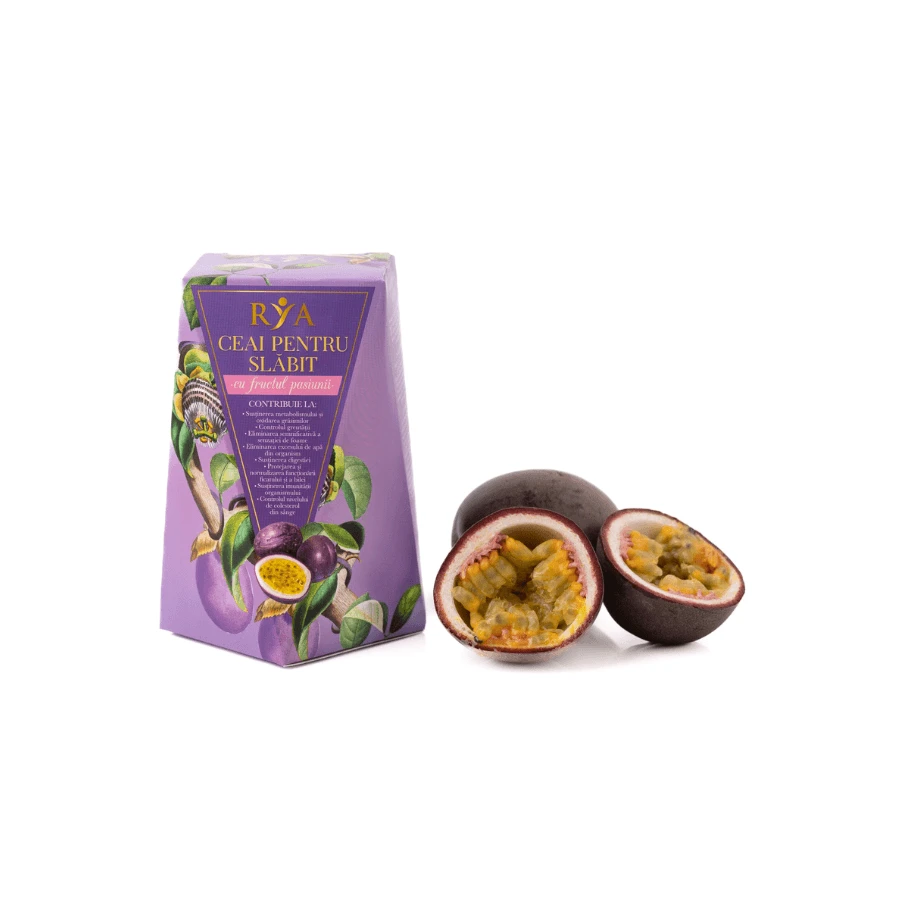 Tee zur Gewichtskontrolle mit Passionsfrucht, 60 g, Rya Vita