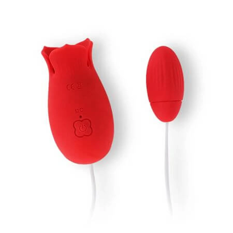 Vibratore con funzione di aspirazione e petali stimolanti Aphrodite, 1 pezzo, Ammicco