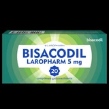 Bisacodyl Laropharm, 5 mg, 20 magensaftresistente Tabletten, Laropharm