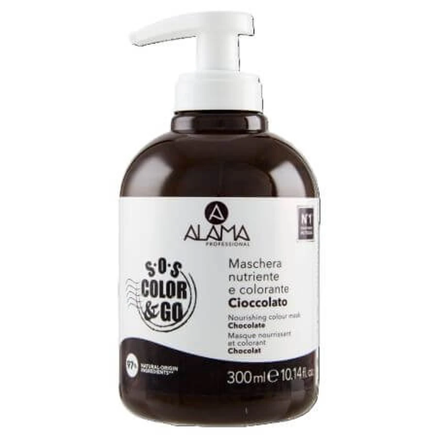 Hair coloring mask Chocolate Color Mask, 300 ml, Alama