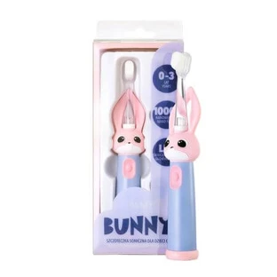Roze elektrische tandenborstel voor kinderen Bunny, Vitammy