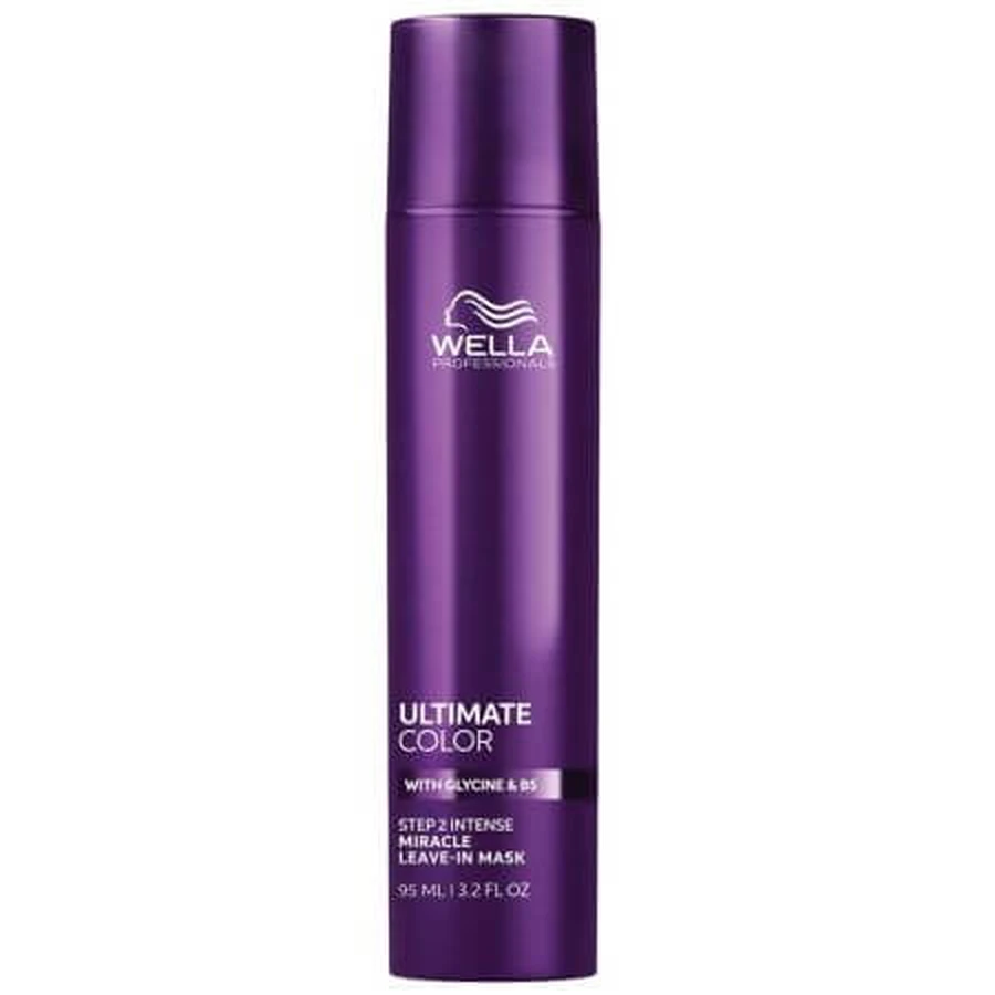 Maska bez spłukiwania do włosów farbowanych z glicyną i B5 Ultimate Color, 95 ml, Wella Professionals: ceny i cechy