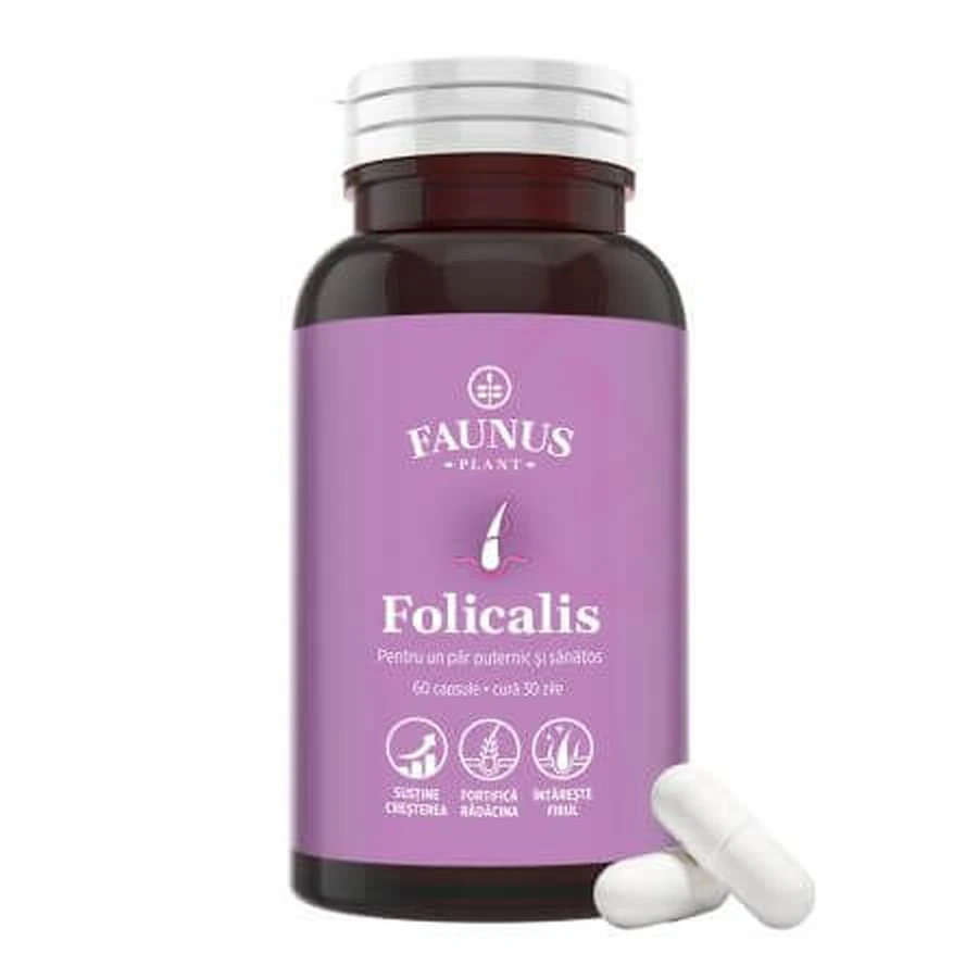Folicalis, 60 cápsulas, Faunus
