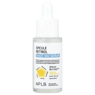 Suero antiedad con microespículas de retinol, Spicule Retinol Shot 180, 40 ml, Aplb