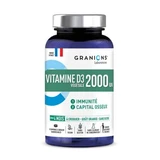 Vitamin D3, 2000 IU, 30 chewable tablets, Granions