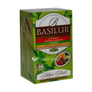Grüner Tee Magic Green Assorted, 20 Portionsbeutel, Basilur