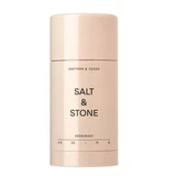 Extra Strength Natural Deodorant with Soffron and Cedar, 75 g, Salt & Stone