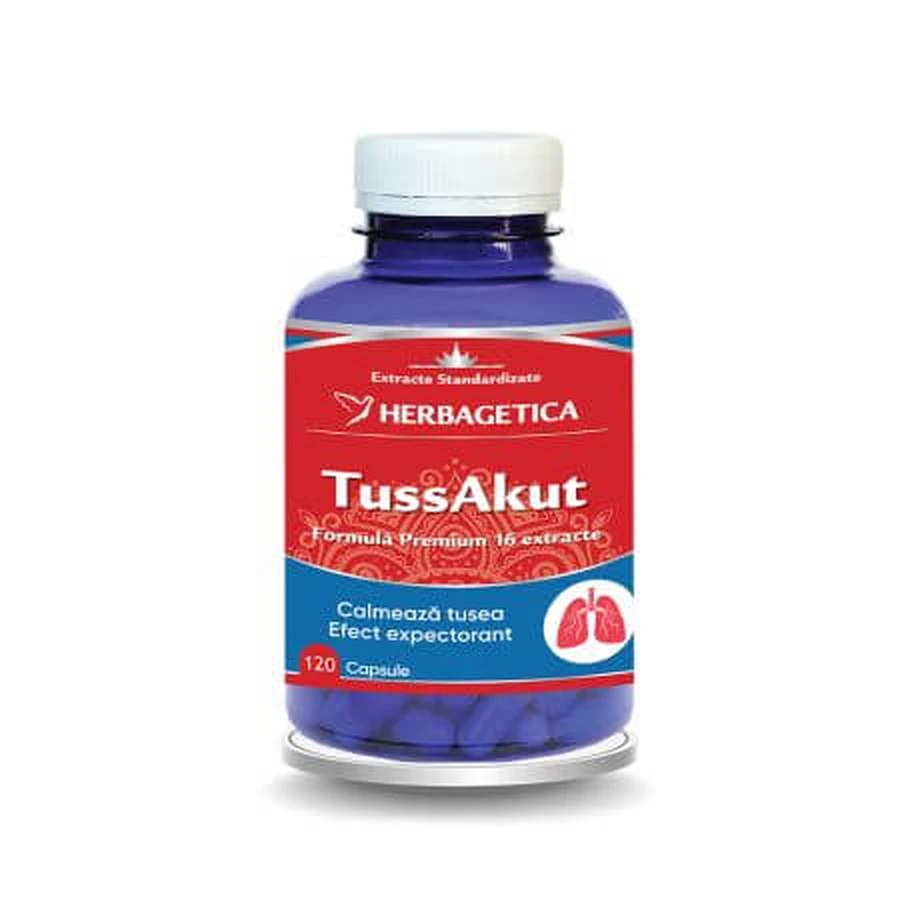 Tussakut, 120 Kapseln, Herbagetica
