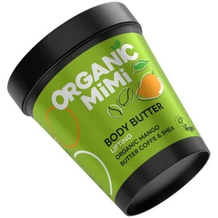 Unt de corp cu efect de lifting cu mango si cafea Body Butter, 200 ml, Organic Mimi