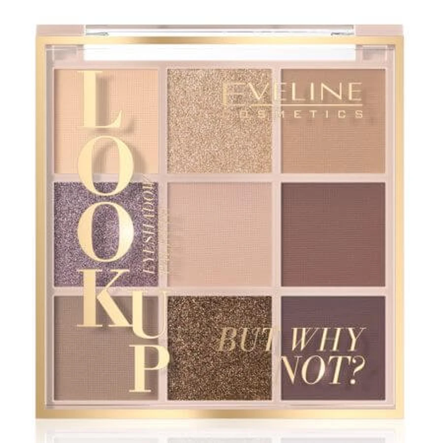 Maar waarom niet? Oogschaduwpalette Look Up, 9,6 g, Eveline Cosmetics