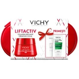 Liftactiv Collagen Specialist 16 Tagescreme, 50 ml + Capital Soleil SPF 50+ Fluid, 15 ml + Dercos Anti-Matte Shampoo, 50 ml, Vichy