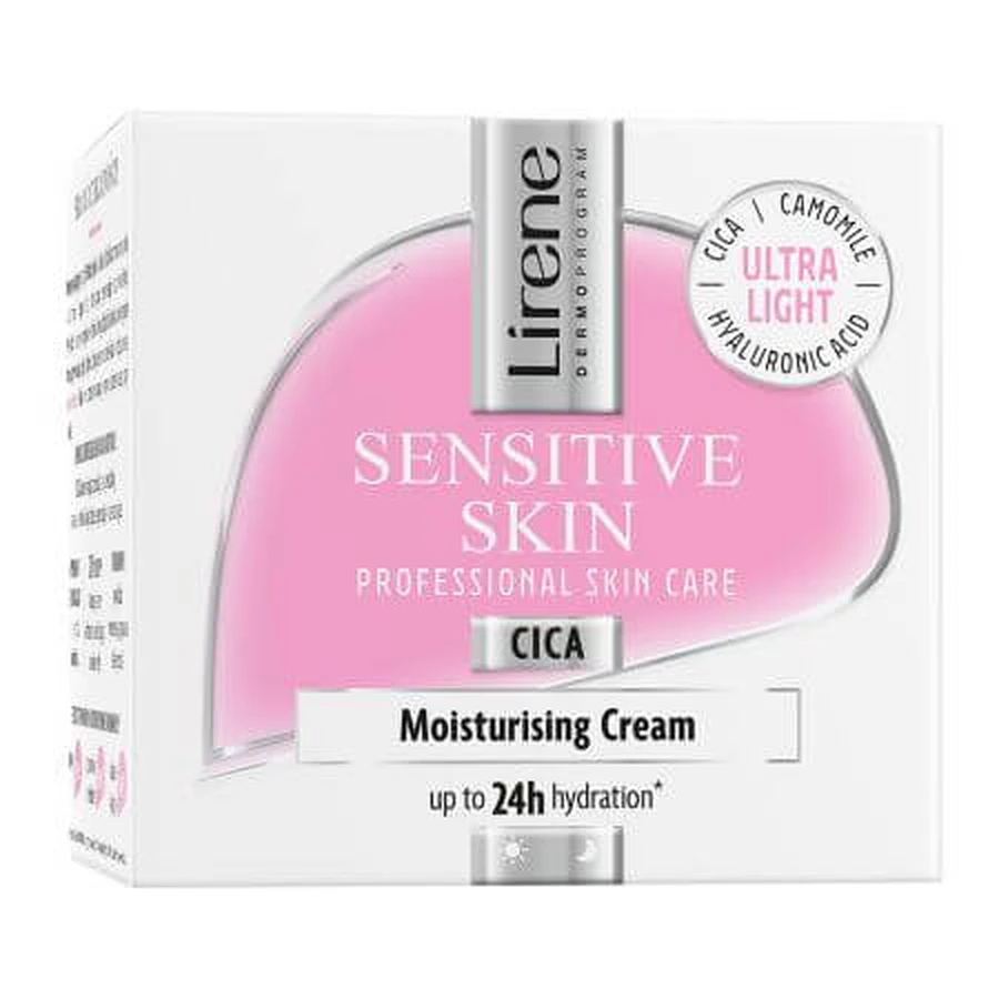 Moisturizing face cream for sensitive skin Sensitive Skin, 50 ml, Lirene