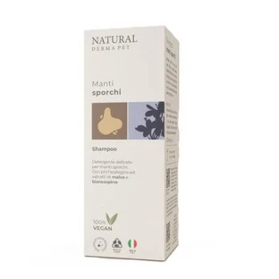 Sampon pentru blana murdara, 200 ml, Natural Derma Pet