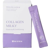 Gezichtsscrub met Collageen Peeling Scrub, 40 sachets, Mizon