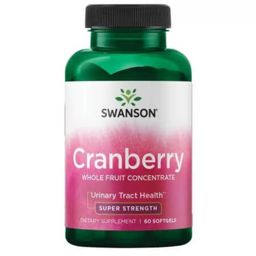 Extrait de canneberge, 420 mg, 60 gélules, Swanson