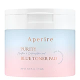Purity Blue Toner face toning disks, 70 pieces, Aperire
