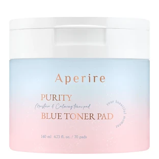 Purity Blue Toner face toning disks, 70 pieces, Aperire