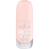 Nagellack 04 Sheer me Out, Gel-Nagellack, 8 ml, Essence