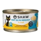 Comida húmeda para gatos con pechuga de pollo en sopa, 80 g, Shaw