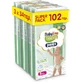 BABYLINO Premium Pants Ultra Soft Diapers Pull-on Softness No5 Super Pack [10-16kg] 102 Diapers (3 x 34 Pieces)