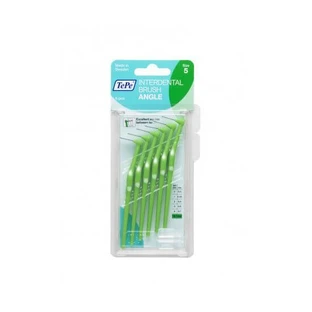 TEPE Midtooth Brushes Angle No.5 0.8mm Green x6