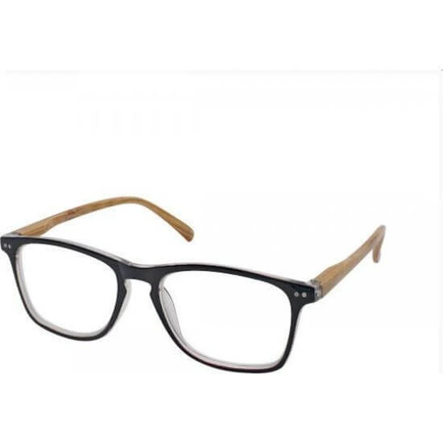 EYELEAD E211 Okulary do prezbiopii Czarne z drewnianym ramieniem Czerwone 4.00: ceny i cechy