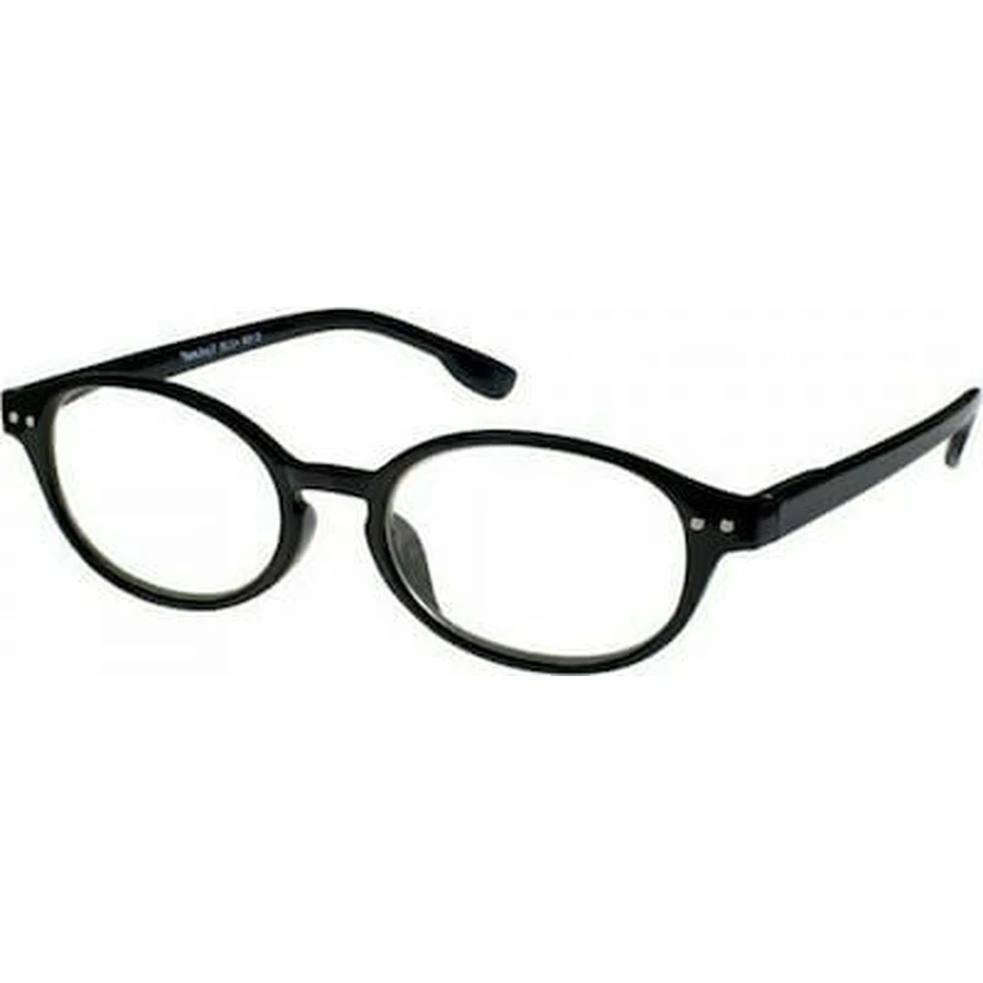 EYELEAD Reading-Presbyopia Glasses Black Red Granular E159 +2.25