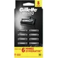 GILLETTE Mach3 Cărbune de lemn de schimb capete de mașină de bărbierit 8 bucăți