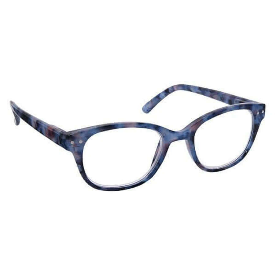 EYELEAD Ochelari de citit - Ochelari pentru presbiopie Tartaruga - albastru roșu roșu E229 +2.00