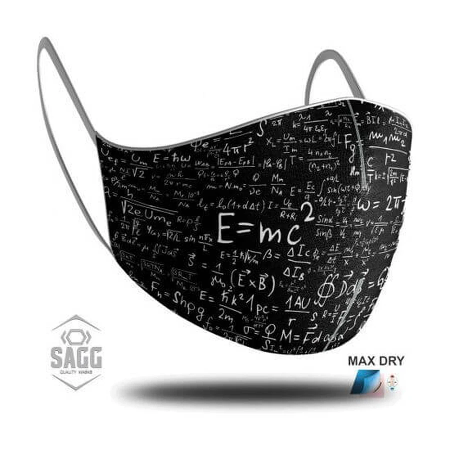 SAGG Maska z tkaniny dla dzieci Matematyka 6-12 lat: ceny i cechy