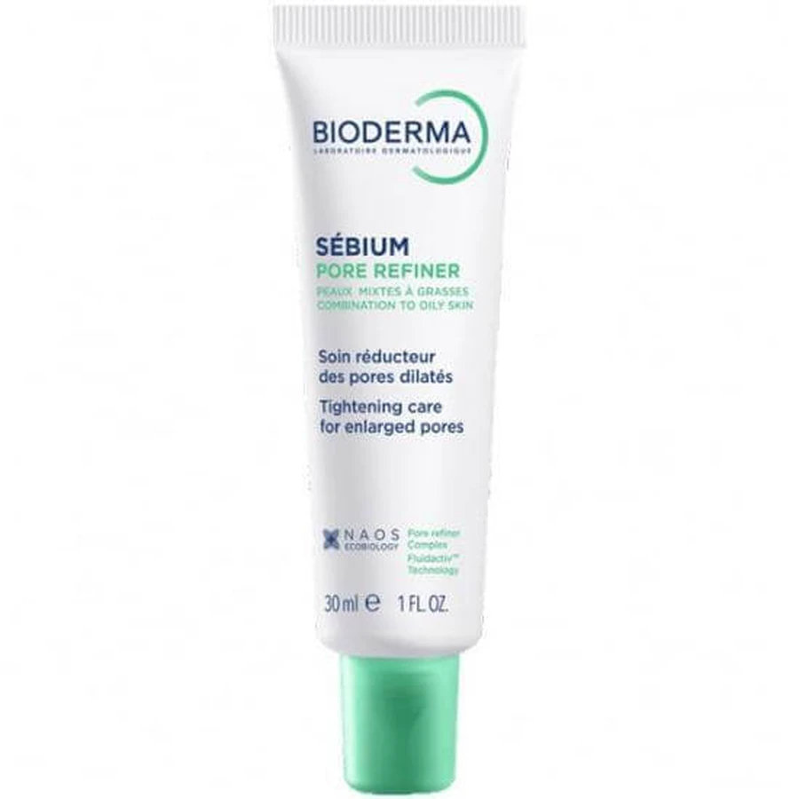 BIODERMA Sebium Pore Refiner Facial Cream For Mixed-Oily Skin & Dilated Pores 30ml