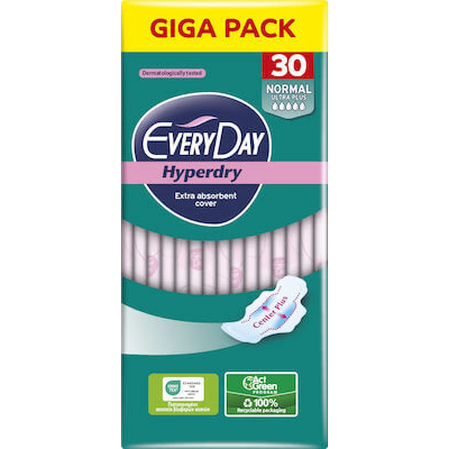 EVERYDAY Giga Pack Hyperdry Normal Ultra Plus 30 unidades