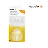 MEDELA Contact Nipple Shields-Silicone Nipple Shields with Medium Case