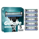 GILLETTE Mach3 Vervangingskoppen met 3 mesjes & smeertape 5 stuks