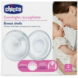 CHICCO Natural Feeling Breast Shealds Natural Feeling Breast Milk Collection Shells 2 Pieces