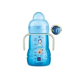 MAM Trainer+ Biberón Transición Noche con Tetina y Boquilla 4+ Meses 451B 220ml