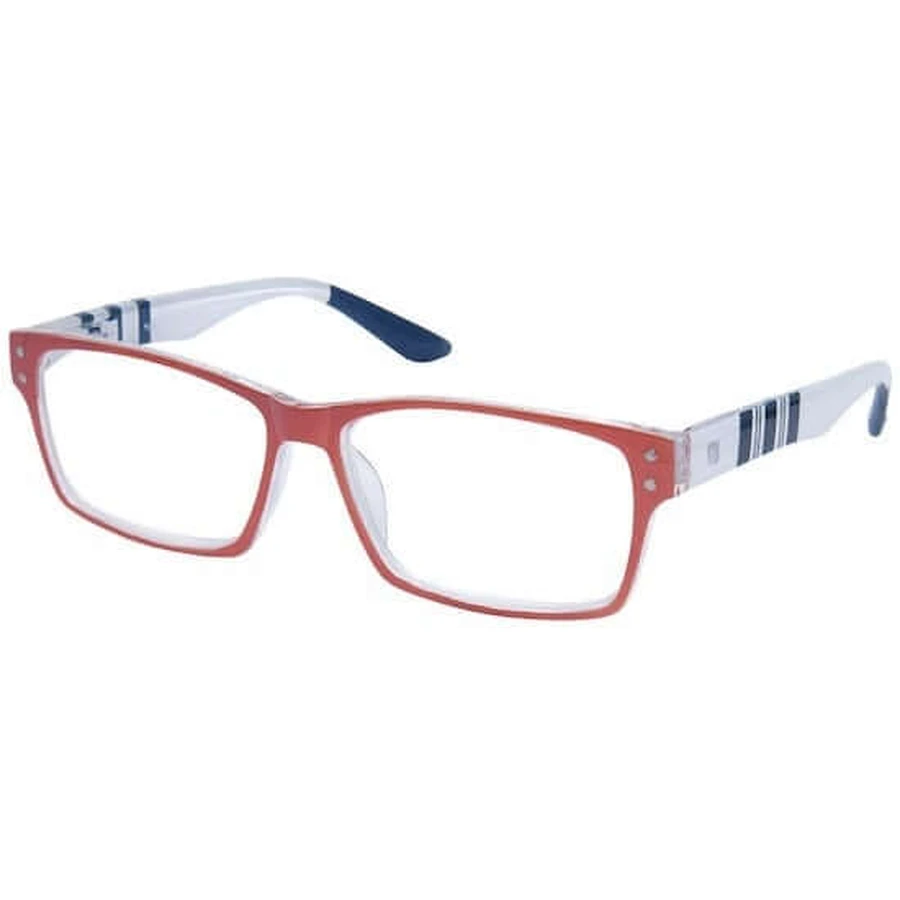 Occhiali per presbiopia E251 Rosso-Bianco Granito 2,25