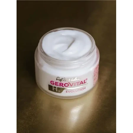Rimpelcrème met 3% hyaluronzuur Gerovital H3 Evolution, 50 ml, Farmec
