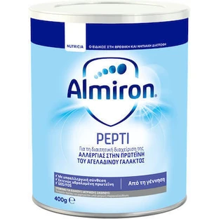 ALMIRON Pepti poedermelk voor baby's met koemelkeiwitallergie vanaf 0 maanden 400g
