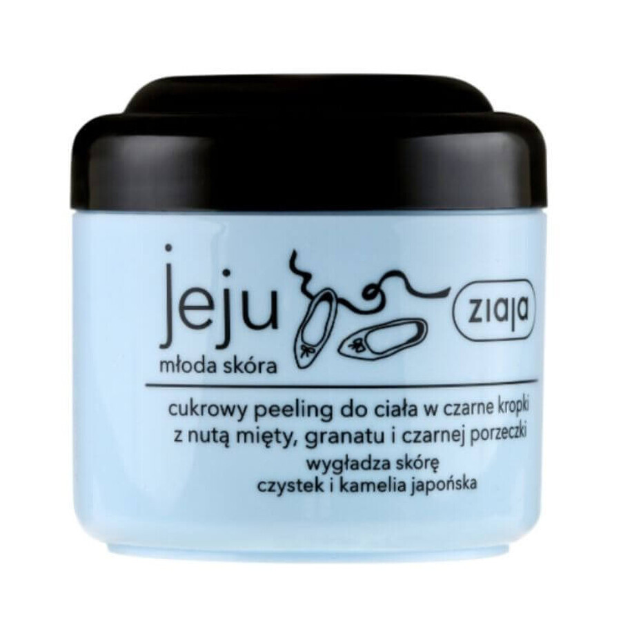 Ziaja Jeju Blue - Scrub pentru corp cu zahar 200 ml