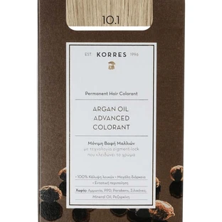 KORRES Arganöl Advanced Colorant Haarfarbe 10.1 Platinblond Sandre
