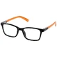 Lunettes de presbytie EYELEAD E260 Orange-Noir Cochenille 2.25