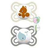 MAM Perfect Silicone Quilt 2-6m x2 piezas (131S) En varios colores - Blanco