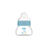 MAM Biberón de vidrio Feel Good con tetina de silicona para 0+ meses 90ml