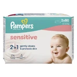 PAMPERS Babydoekjes Gevoelig 2x80 160 stuks
