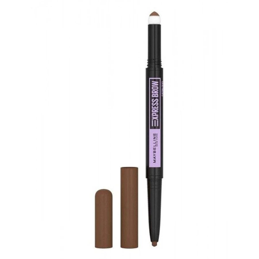 MAYBELLINE Express Brow Satin Duo Potlood, Wenkbrauwpotlood Medium 02 Bruin